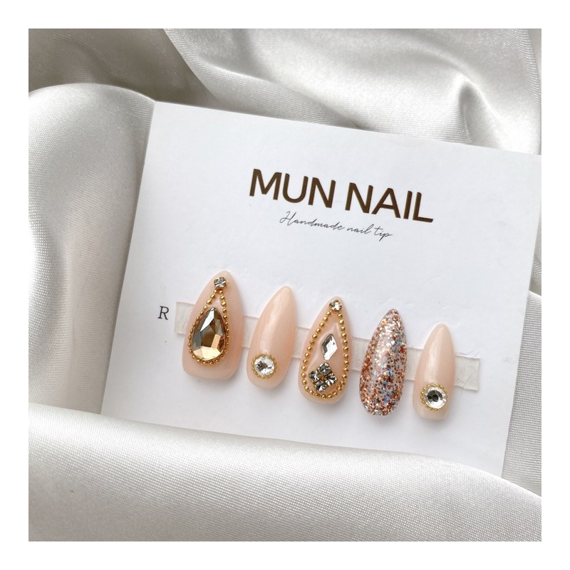 MunNail Bronze Ring✨ - Long Point / MunNail 브론즈링✨ -