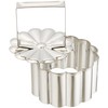 Kanda Kan 000213 Rice Mold Pressing Mold Stainless Steel Chrysanthemum