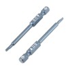 Triangle Screwdriver Bits with 1/4 Inch Shank Alloy Steel Triangular