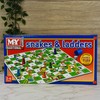 Snakes and Ladders Board Game, Traditional Game for Kids &