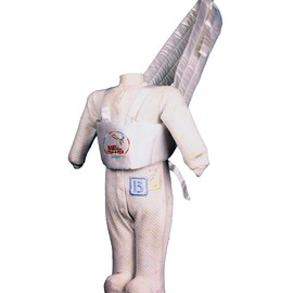 Baby Trooper Multi-use Baby Walking Harness (White Satin)