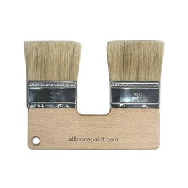 Heirloom Traditions Chip Brush for Limewash Paint - Dual U Shaped