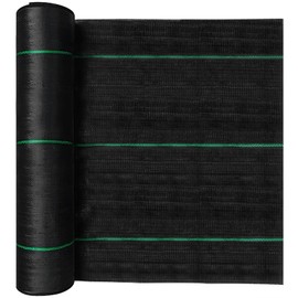 Vanver 4ftx300ft Garden Landscape Fabric Weed Barrier Fabric Heavy Duty,Weed Blocker Fabric, Geotextile Fabric Under Gravel,Garden Tarp to Prevent Weeds, Landscaping Fabric, Driveway Fabric