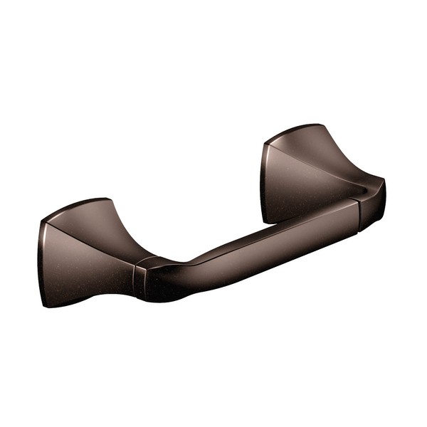 Moen YB5108ORB Voss Collection Double Post Pivoting Toilet Paper Holder, Oil-Rubbed Bronze 13.39 x 3.03 x 4.92 inches