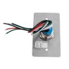 GAGALOR Waterproof Doorbell Button Lighted Push Switch With LED NO&NC