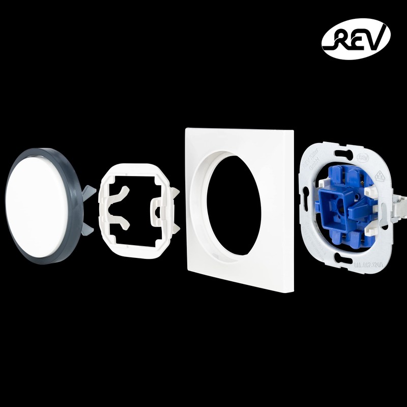 REV 0202530106 Radius Cover Timer Switch Control Panel for Blinds