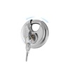 SEDORTI 20-Pack Discus Padlocks Keyed Alike, 2-3/4 inch Wide, Stainless