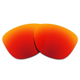 Alphax Fire Red Polarized Replacement Lenses for Oakley Frogskins