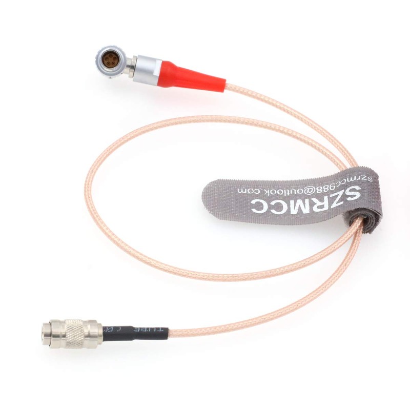 SZRMCC DIN 1.0/2.3 to Right Angle 0B 5 Pin Connector