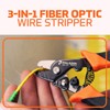 Greenlee PA1177 Pro-Grip 3 en 1 pelacables de fibra óptica