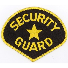 50 Pcs SECURITY GUARD Embroidered Patches 3.45"x4.25" iron-on