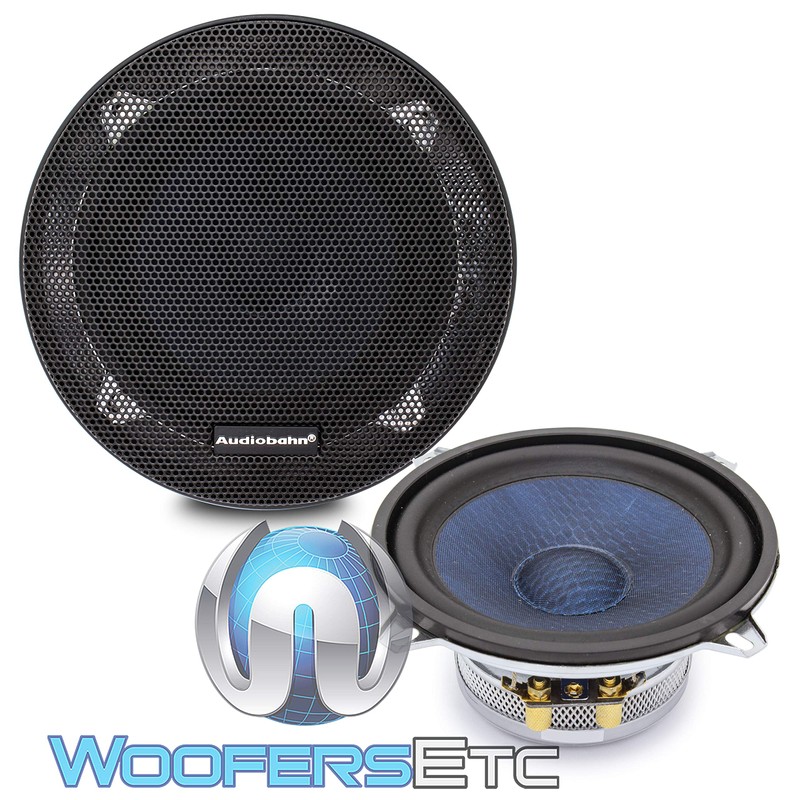 Audiobahn ABC525T 5.25" 120W RMS 2-Way Component Speakers System
