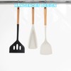 Neuer 2-in-1 Multifunktions-Löffel Spatellöffel, Multi Function Spoon, Hängenden, Hölzernen Griff