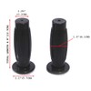 Black Barrel Style Hand Grips fits 7/8" 22mm Motorbike Motorcycle