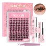 Kit Pestañas Volumen Intenso Nycaar Dramáticas Con Pegamento