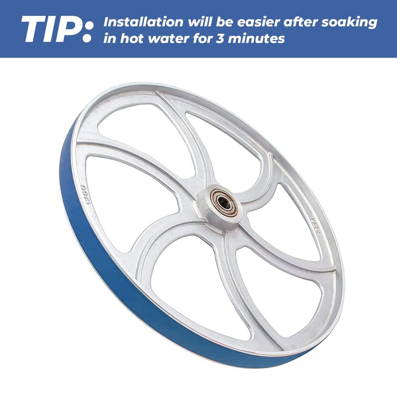 11 Inch Urethane Band Saw Tires - Replacement for Shopsmith
