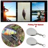LT Easiyl 25PCS Fishing Tail Spinner with Ball Bearing Swivel