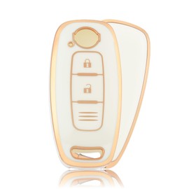 OFFCURVE Key Case Car Key Cover Key Case Protective Cover for Nissan Qashqai X-Trail Juke Ariya Altima Teana Pathfinder Rogue Bluebird Kicks Sylph