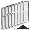 AQQA 16 Packs Aquarium Filter Cartridges with Activated Carbon -