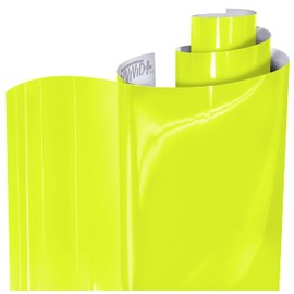 VViViD Air-Tint Headlight/Tail Light Window Tint (12" X 48", Bright Neon Yellow)