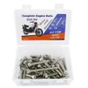 Xitomer Engine Left+Right Cover Bolt Kits Compatible with RD400 1976-1980