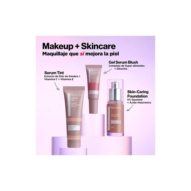 Rubor Revlon Illuminance Gel Serum Blush Enchanting Mauve