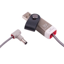 MyVolts 9V USB Ladekabel kompatibel mit Brother PT-1400 Etikettendrucker