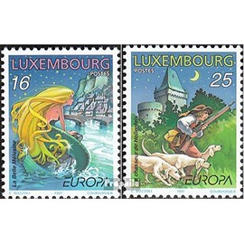 Prophila Collection Luxembourg 1418-1419 (Complete Edition) 1997 Sagen and Legends (Stamps for Collectors) Fairy Tales / Myths / Sages