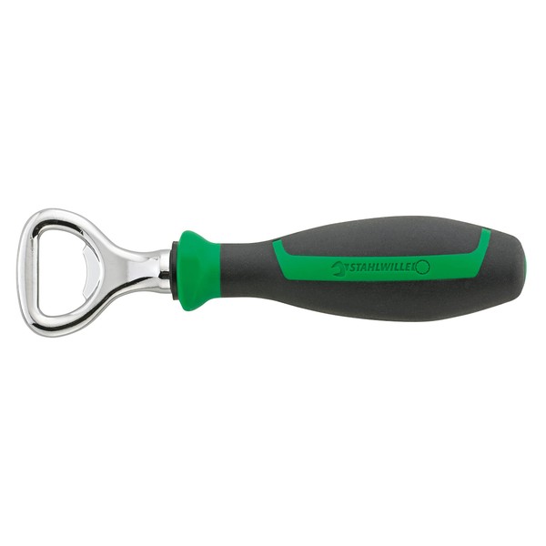 STAHLWILLE Bottle Opener, Bottle Opener, Ergonomic 3-Component Handle, Length 160