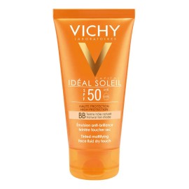 Protector Solar Facial Vichy Capital Soleil BB Teinte Fps 50 Toque Seco de 50ml