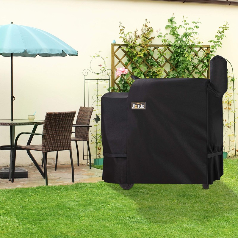 JIESUO Grill Cover for Traeger 34, Grills Accessories for Traeger