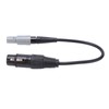 Aviation Headset Adapter 6pin LEMO to 5pin XLR High Density
