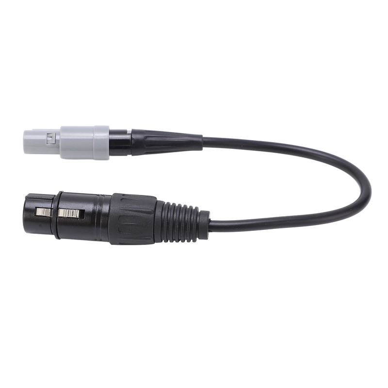 Aviation Headset Adapter 6pin LEMO to 5pin XLR High Density