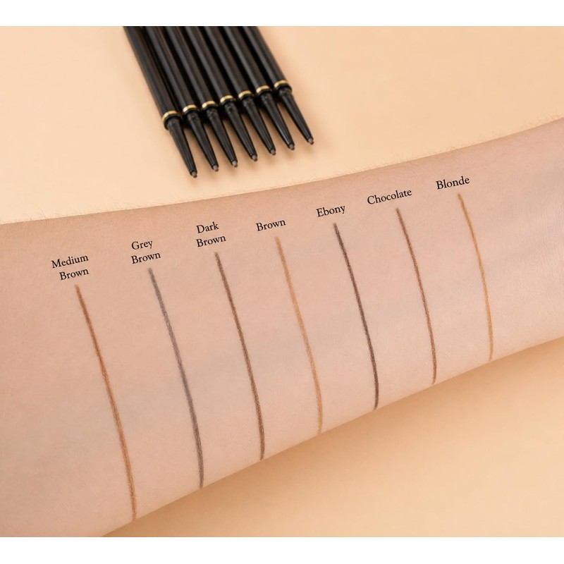 Waterproof Micro Fine Eyebrow Pencil – Vegan Ultra Slim Brow