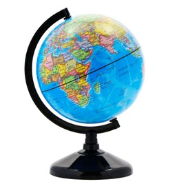 Exerz 14 cm Student Globe – Italian Map – Globe Education Rotating – Educational/Geographical – Teaching Material Globes Political Map – Diameter 14 cm