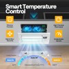 VIVOHOME Register Booster Fan - 4'' x 10'' Opening with