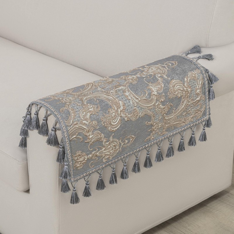 Loom and Mill Luxury Sofa Armrest Covers Set of 2,