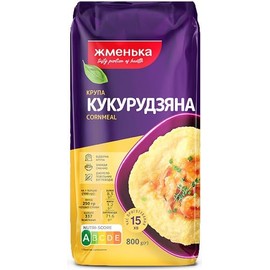 Zhmenka Cornmeal GMO Free 1 lb 76 Oz / 800 g Ppoduct of Ukraine (4 pack)
