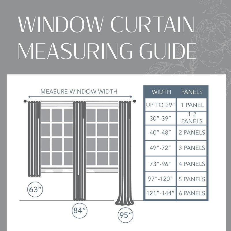 Elrene Home Fashions Shilo Boho Vorhang mit Quasten, 132,1 x
