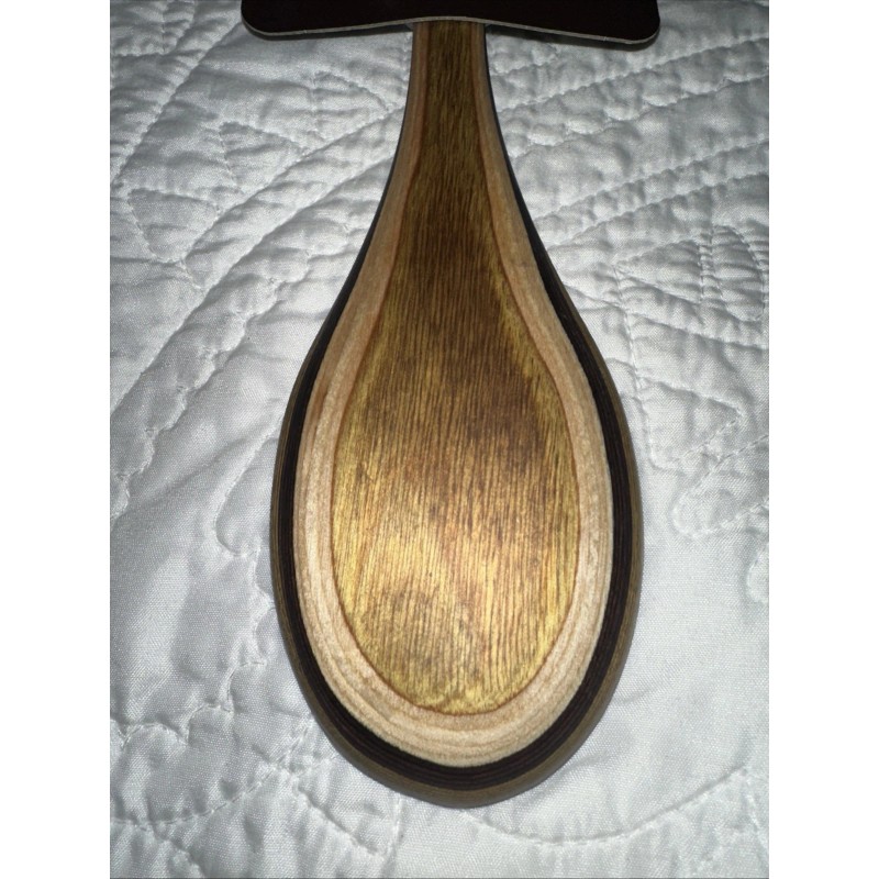 Core NWT CORE Pakka Wood Spoon Solid Tan And Brown