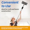 No-flip Pole Sander Head for Hicarer Drywall Featuring Quick Release