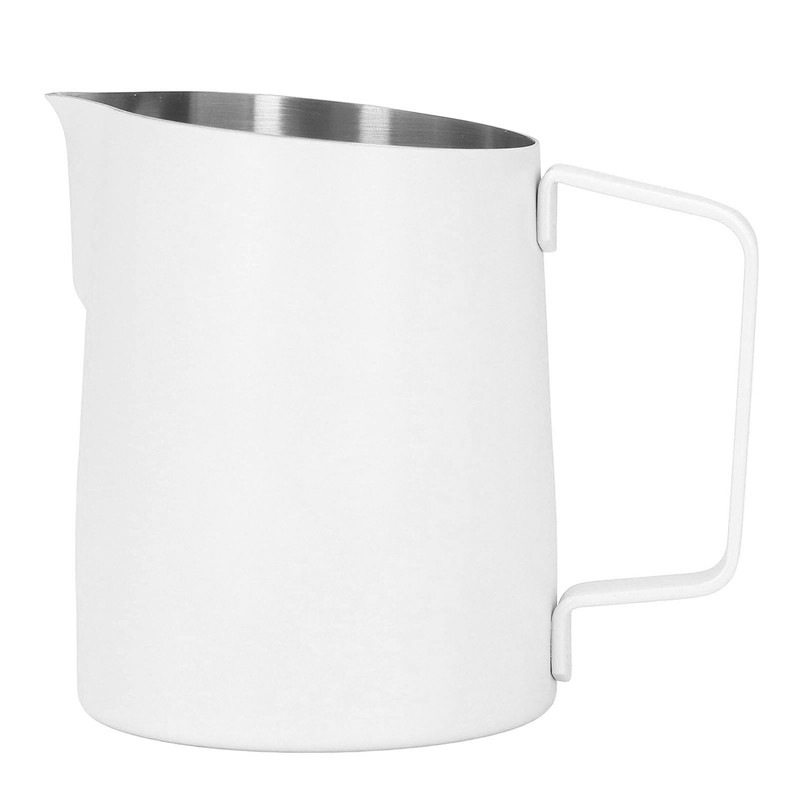 Milk Frothing Pitcher 500ml 304 Stainless Steel Milk Jug Beveled