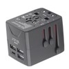 Universal Travel Adapter International Plug Power Converter Multi Outlets