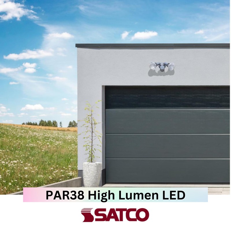 Satco S32250 21 Watt PAR38 High Lumen LED; 27K/30K/35K/40K/50K CCT