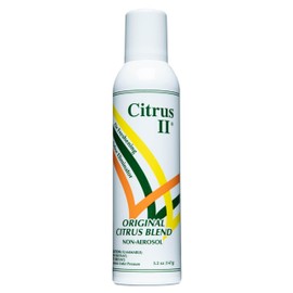 Citrus II Deodorizing Spray - Air Freshener and Odor Eliminator - for Home and Facilities - Original Citrus Blend Scent - 5.2 Oz.