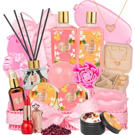 LILY ROY Regalos De Navidad Para Mujer Cesta De Regalo De Spa De Lujo De 23 Piezas, Cesta De Regalo Para Baño Y Cuerpo, Kit De Spa  Ideal Para