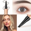 DHWEKU Eyebrow Pencil with Fork Tip, Smudge-proof Waterproof Liquid Eyebrow