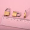 Matory 3 Set Mini Padlock with Keys Small Diary Padlocks