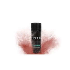 THICK FIBER Hair Building Fibres (1 Piece, Auburn Brown), Hair Fibres for Thinning Hair, Hair Powder for Thin Hair, 25g Bottle, Leave Hair in Seconds