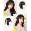 GFun Bangs Wig, Hair Wig, Princess Cut, Partial Wig, Crown